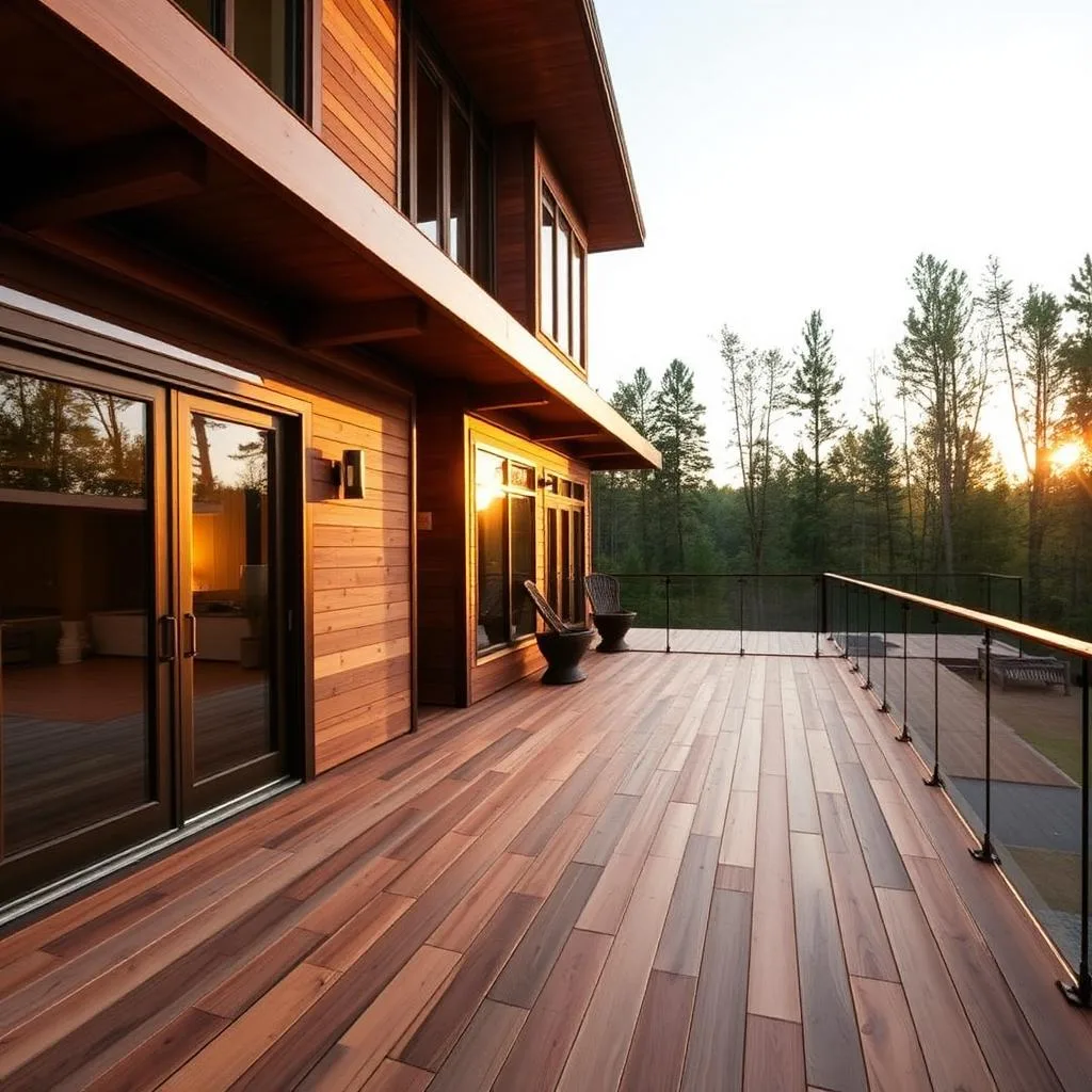 Deck Construction project in Walled Lake, Michigan