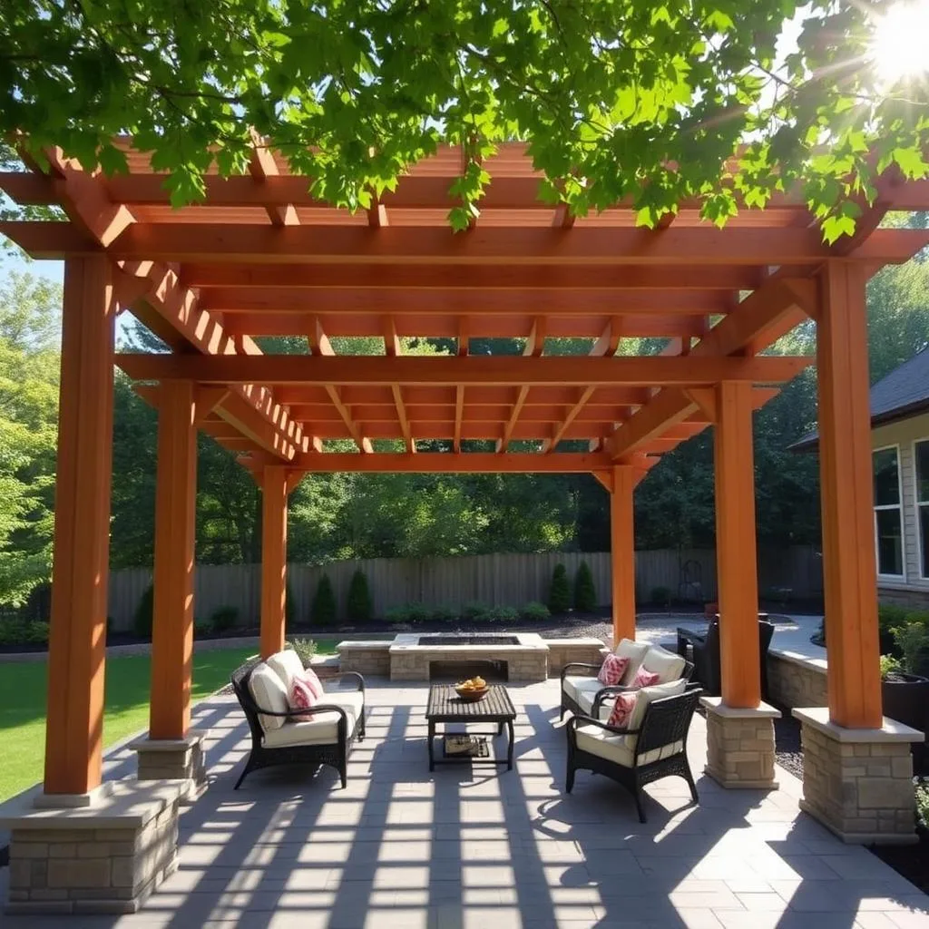 Custom Landscaping project in Walled Lake, Michigan