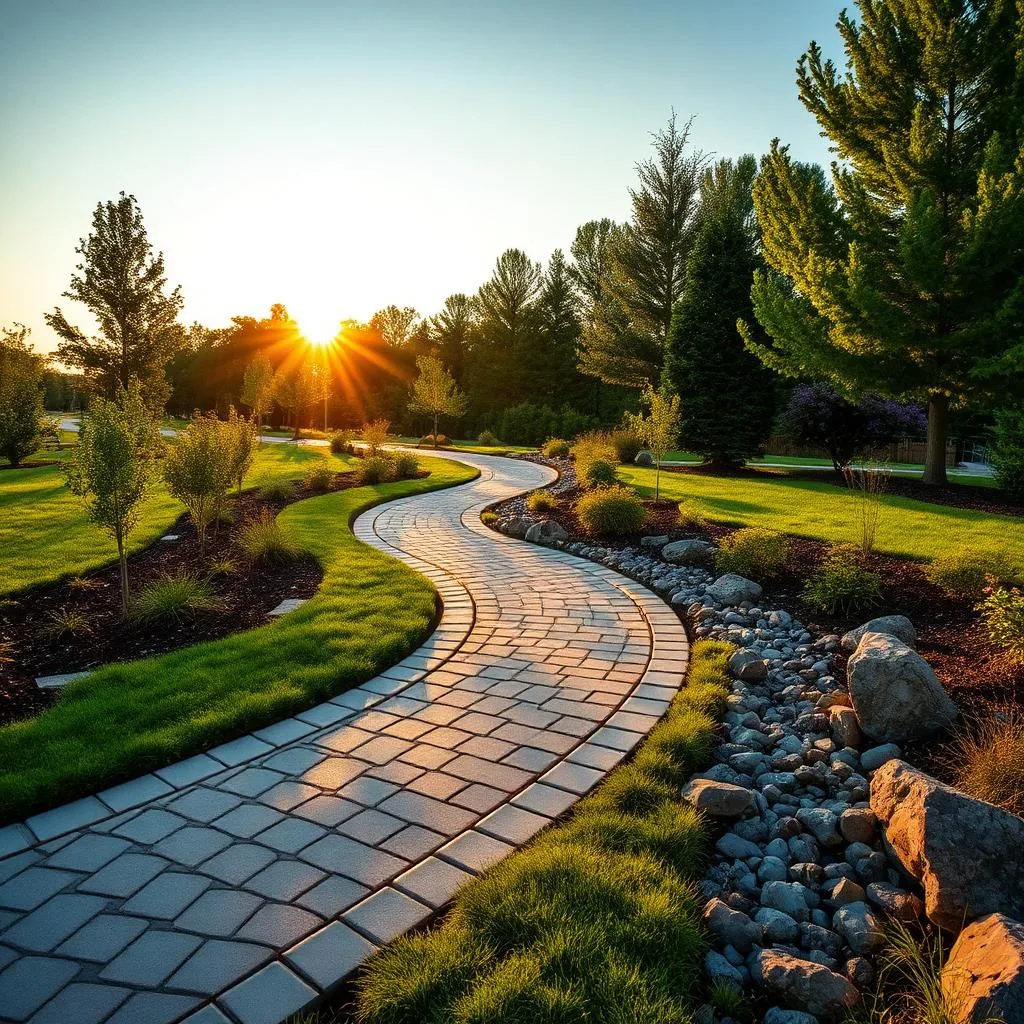 Decorative Concrete project in Walled Lake, Michigan